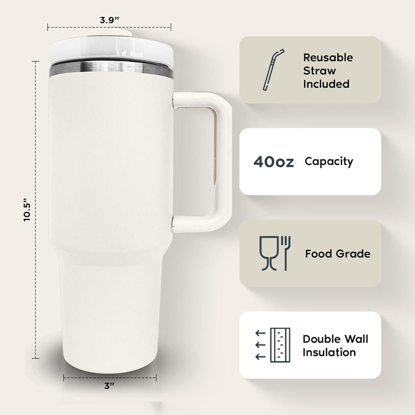 Premium Stainless Steel Tumbler