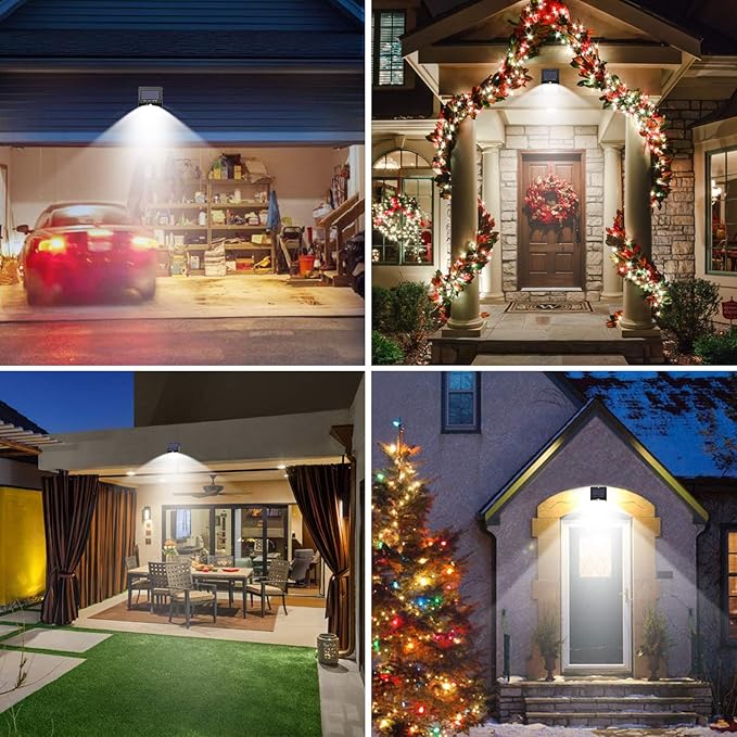 🌞 Waterproof 20 LED Outdoor Security Bright Lights with Motion Sensor