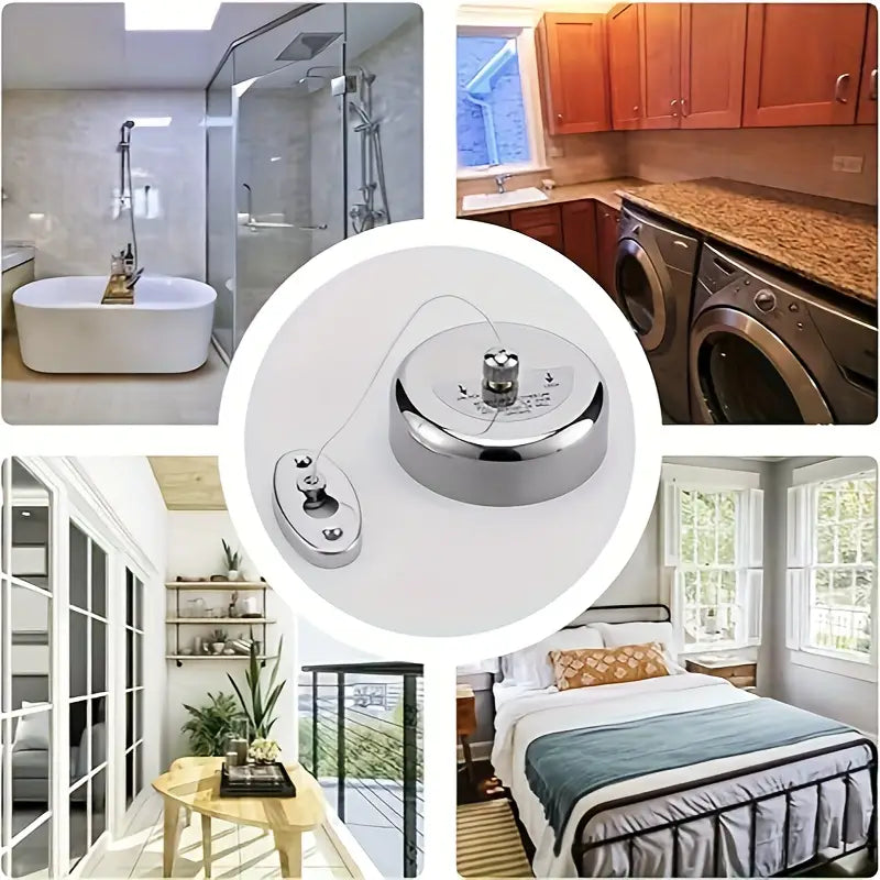 ✨ STAINLESS STEEL RETRACTABLE CLOTHESLINE ✨